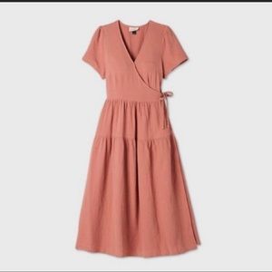 Universal Thread Mauve Wrap Dress